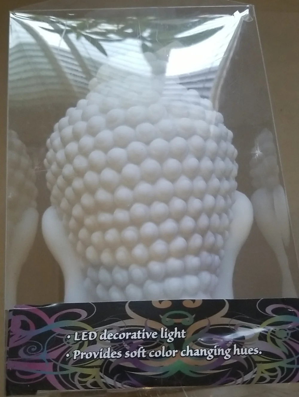 BUDDHA LED COLOR CHANGING LIGHT (SOFT PLASTIC)